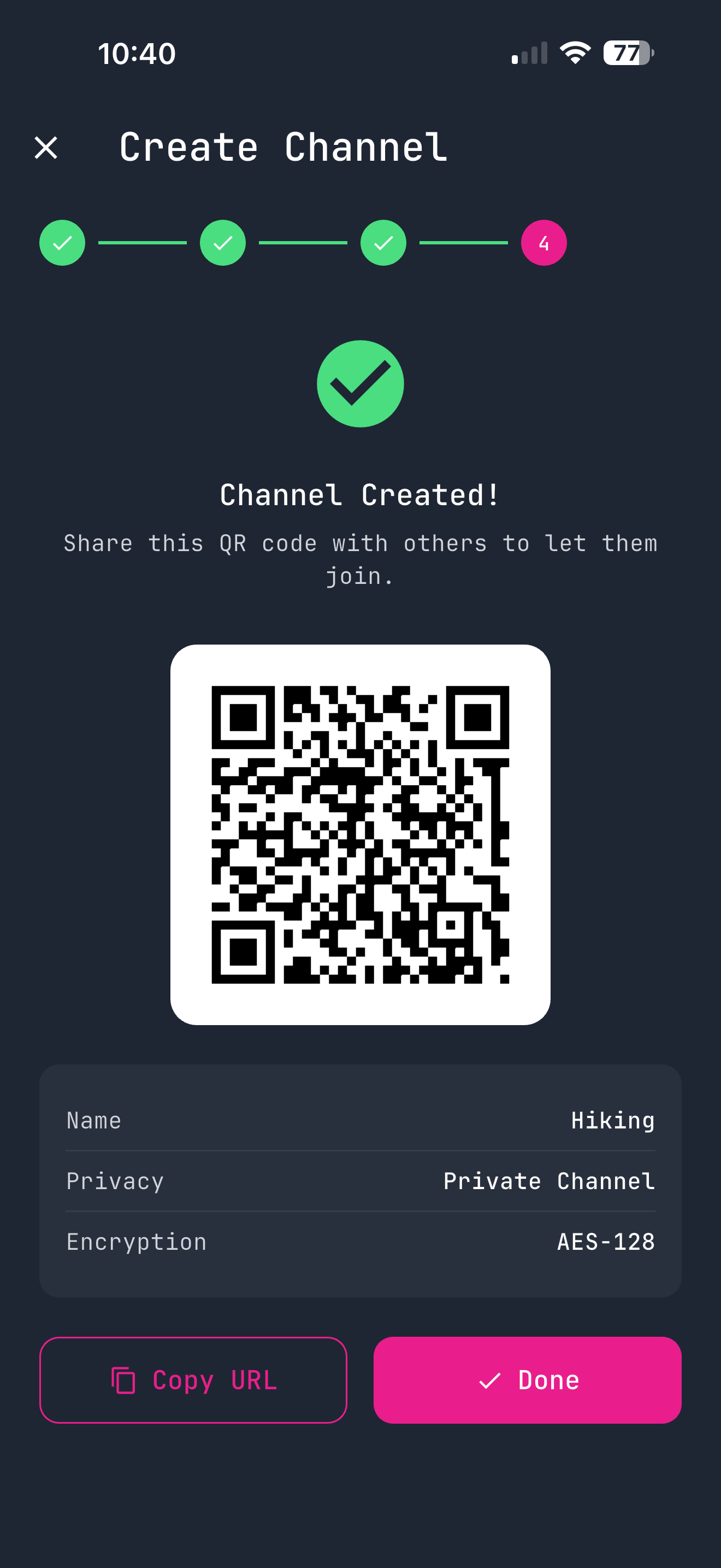 Channel QR Code