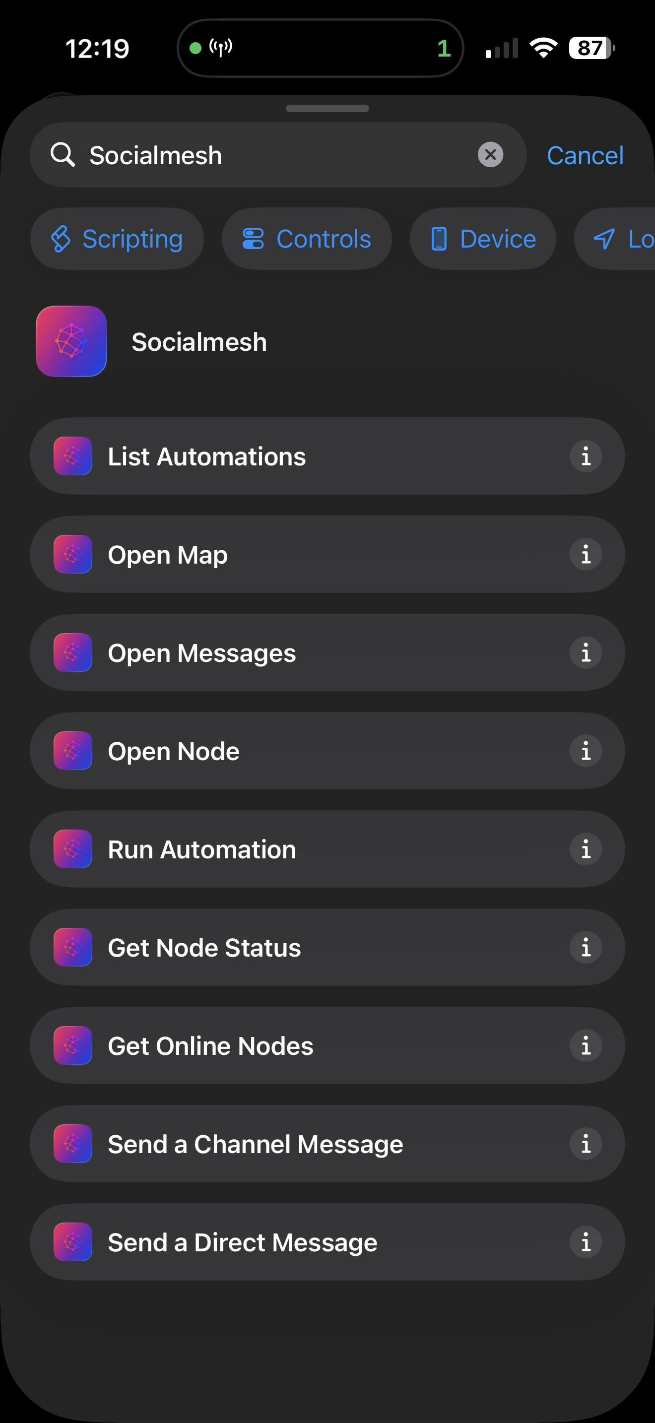 Siri Shortcuts List